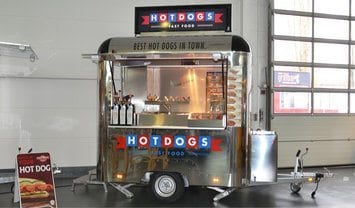 ROKA verkaufsanhänger Imbisswagen imbissanhänger hotdogwagen